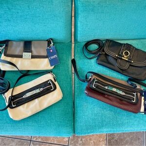 Set of 4 CHAPS crossbody bags